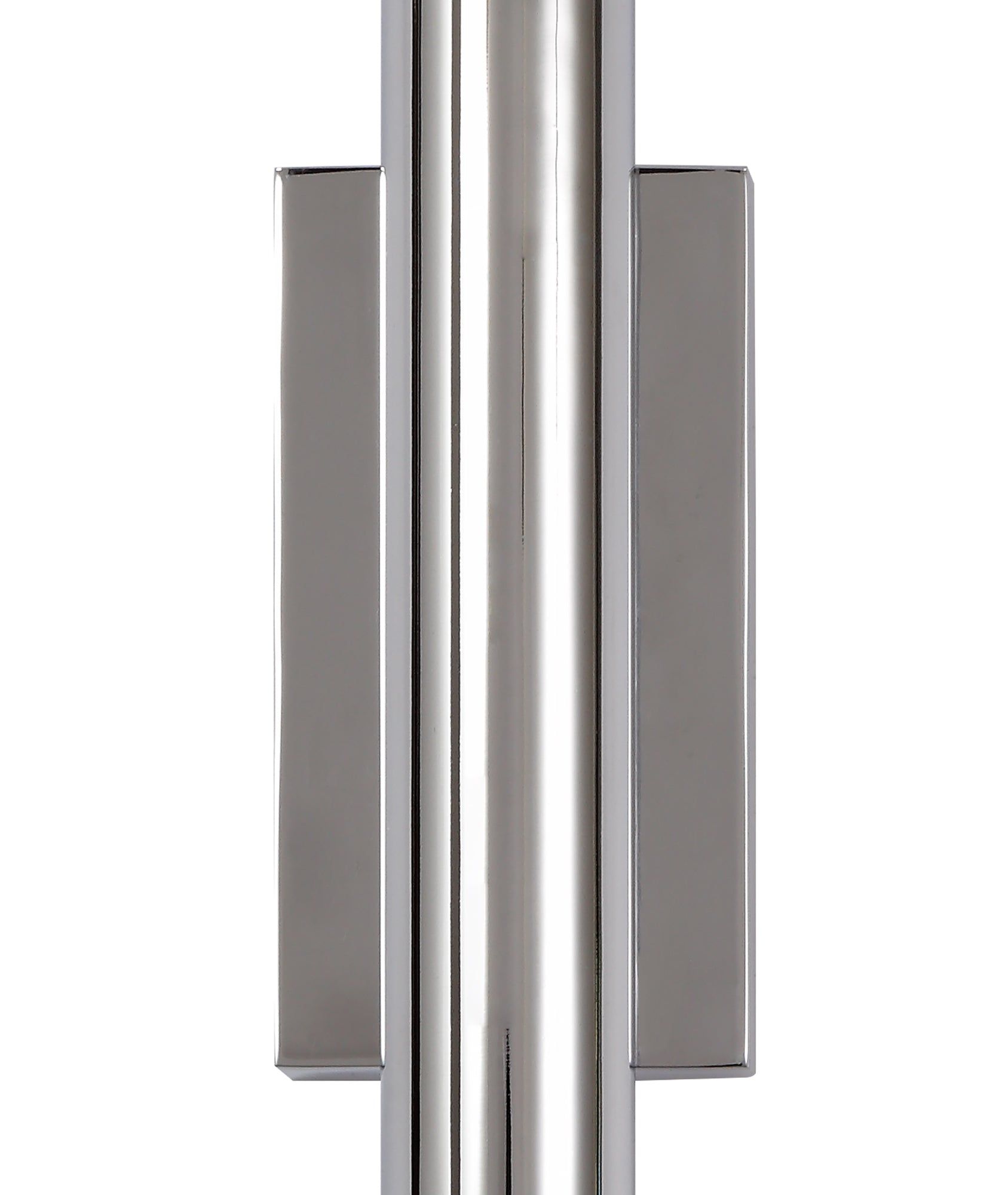 Tiass Wall Lamp, 2 x 3W LED, 3000K, 300lm, IP54, Black/Polished Chrome/Drk Grey, 3yrs Warranty