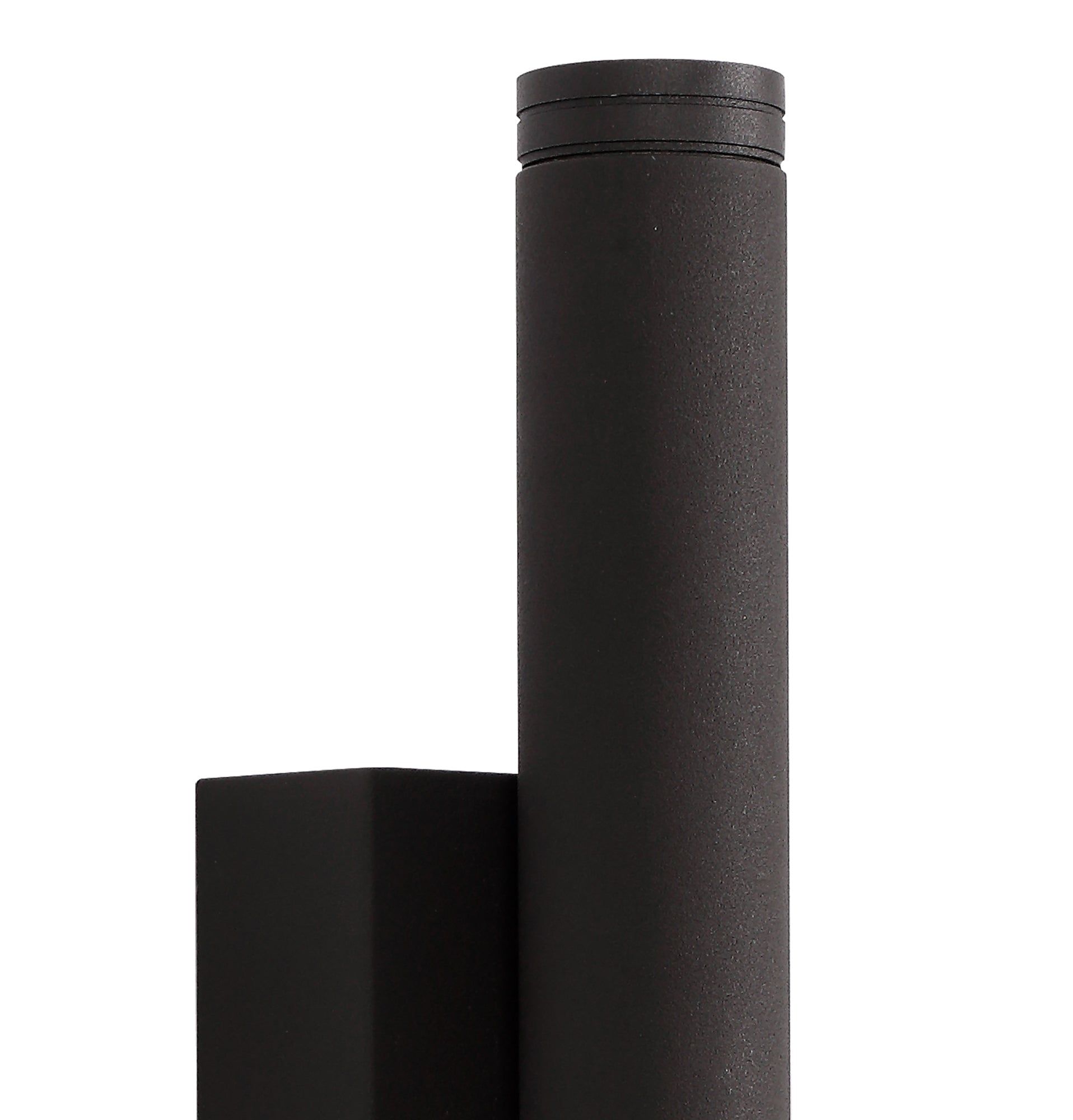 Tiass Wall Lamp, 2 x 3W LED, 3000K, 300lm, IP54, Black/Polished Chrome/Drk Grey, 3yrs Warranty