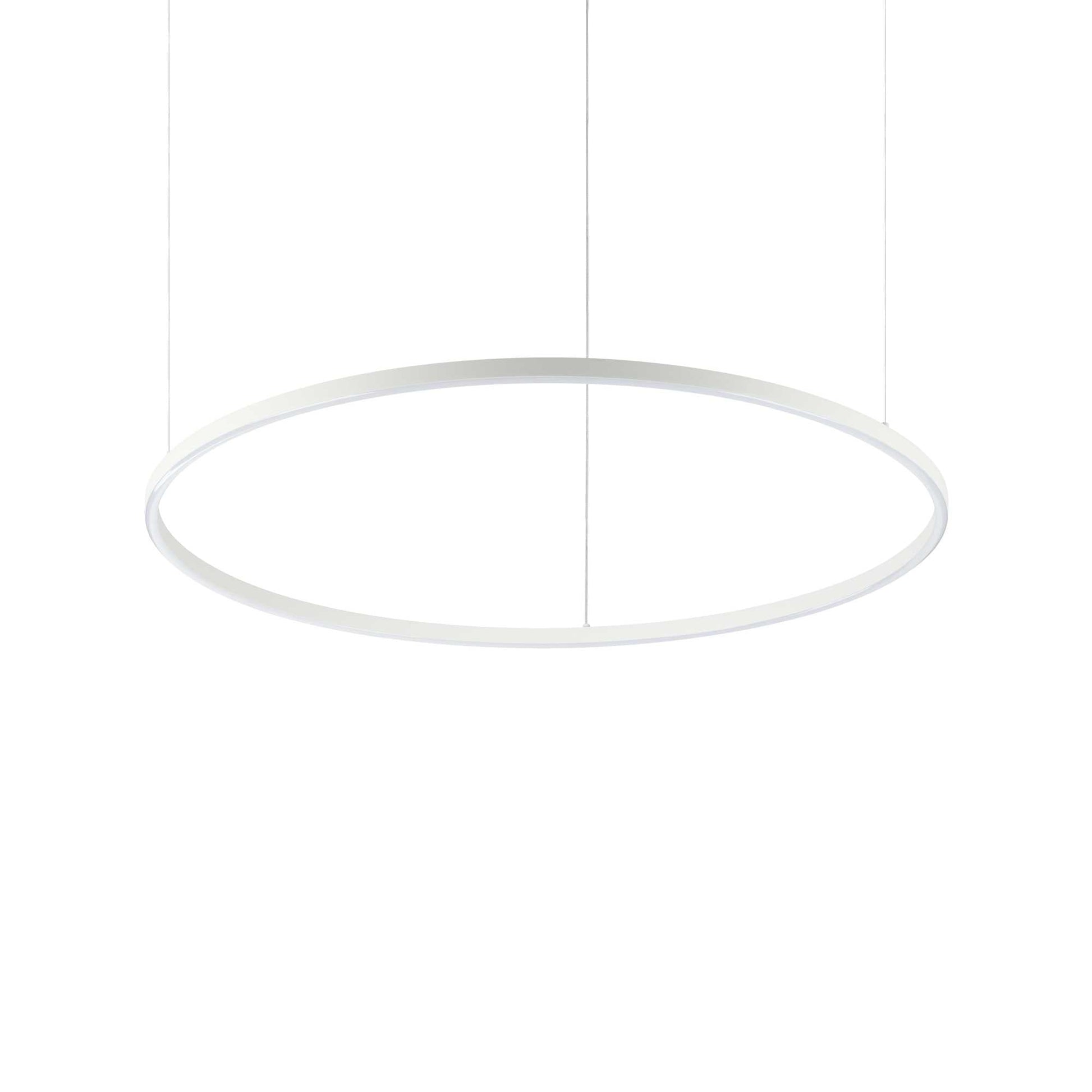 Oracle Centre Ceiling Light - White/Black Finish - Cusack Lighting
