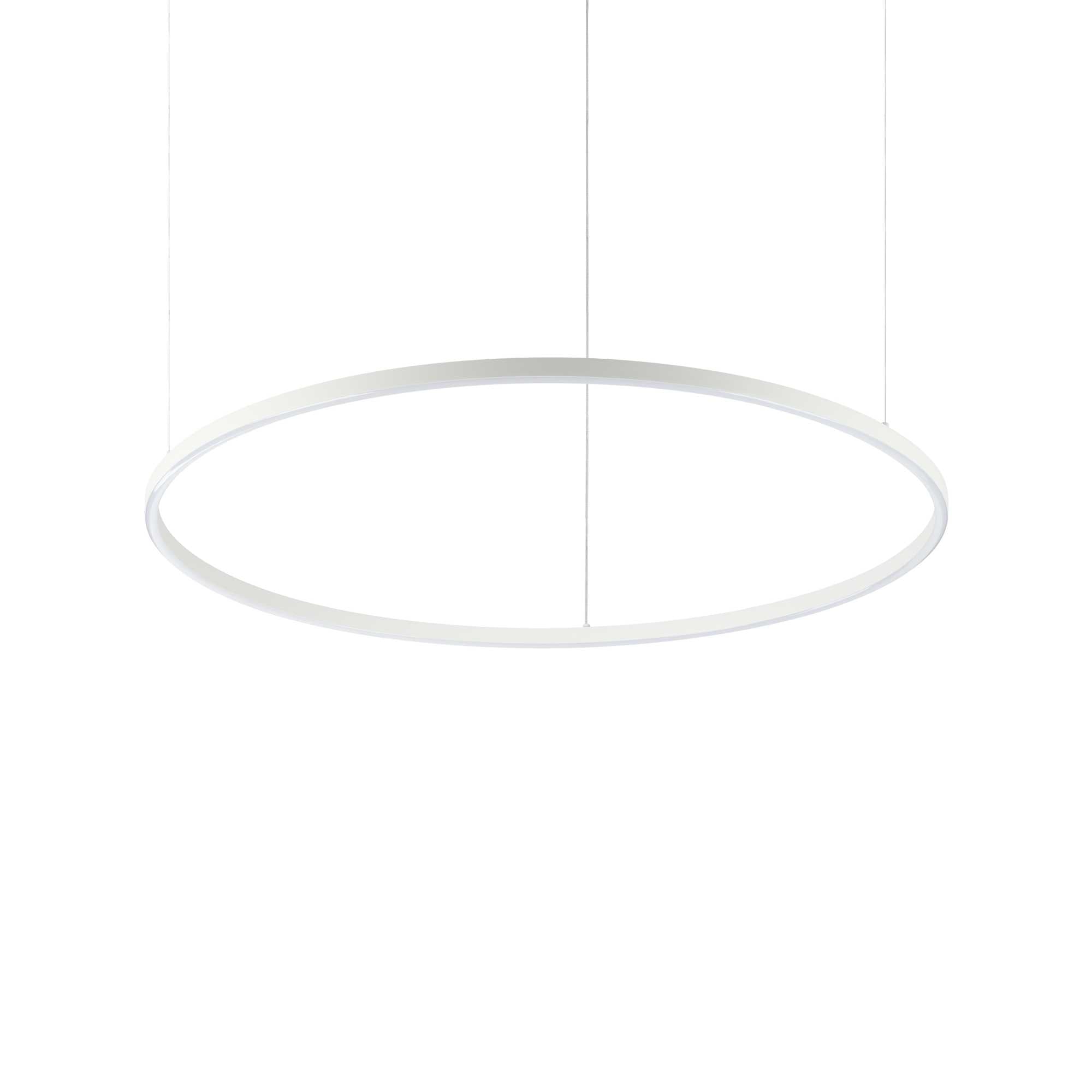 Oracle Centre Ceiling Light - White/Black Finish - Cusack Lighting