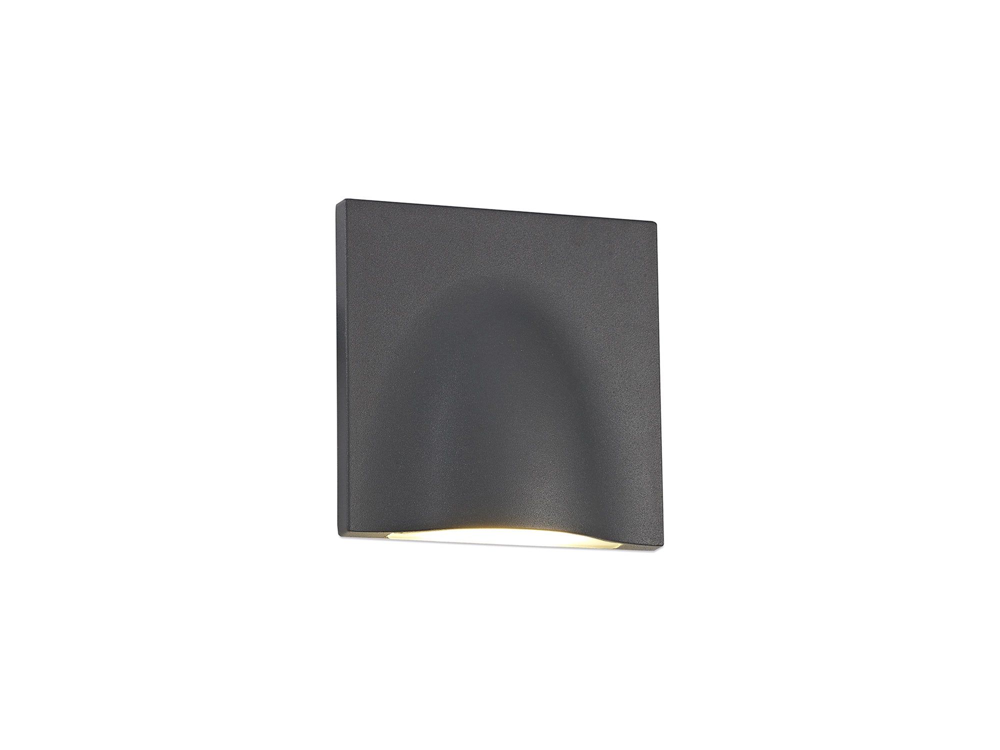Yieams Wall Lamp, 1 x 6W LED, 3000K, 510lm, IP54, Anthracite, 3yrs Warranty