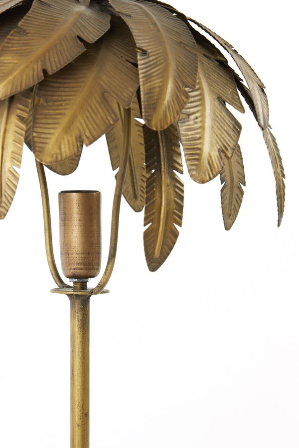 Palmu Table Lamp - Antique Bronze Finish