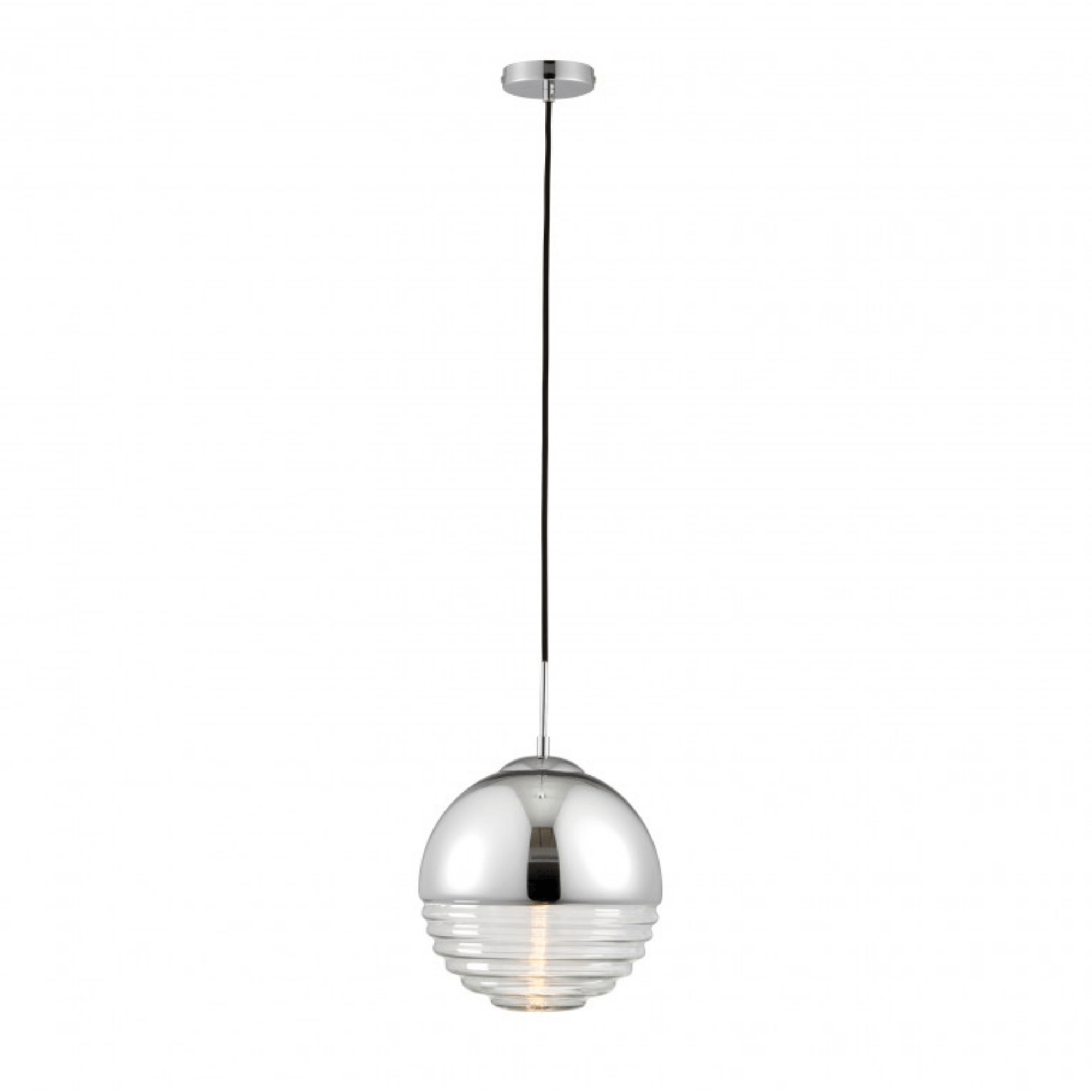 Paloma 1Lt Pendant Light - Chrome/Copper/Gold