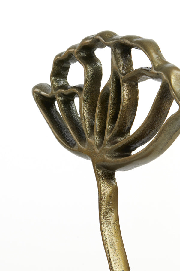 Papaveru Small Ornament - Antique Bronze Finish