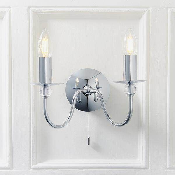 Parkstone 2lt Wall Light 2013-2CH 