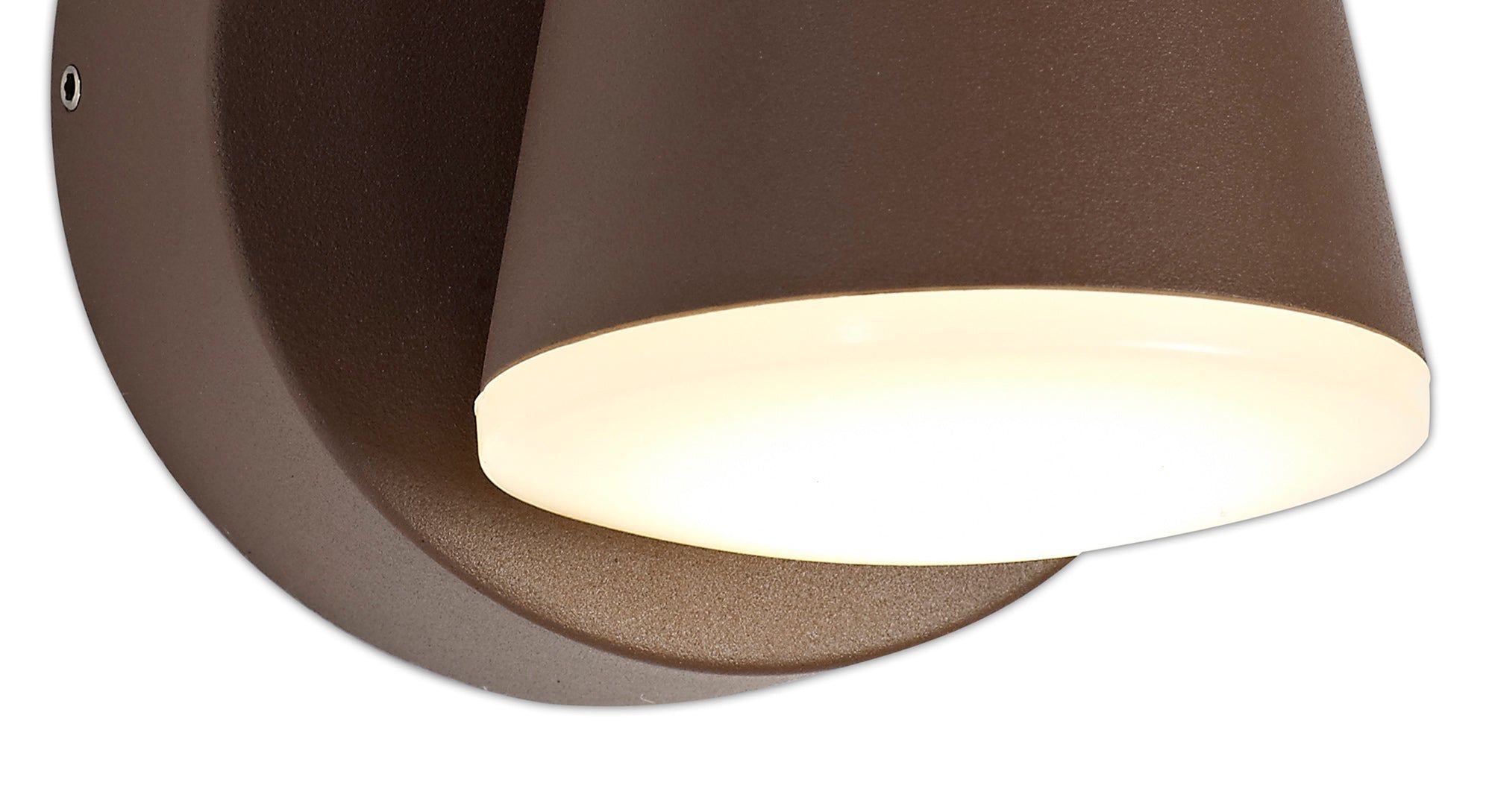 Yeiobs Wall Lamp, 2 x 6W LED, 3000K, 590lm, IP54, Dark Brown, 3yrs Warranty
