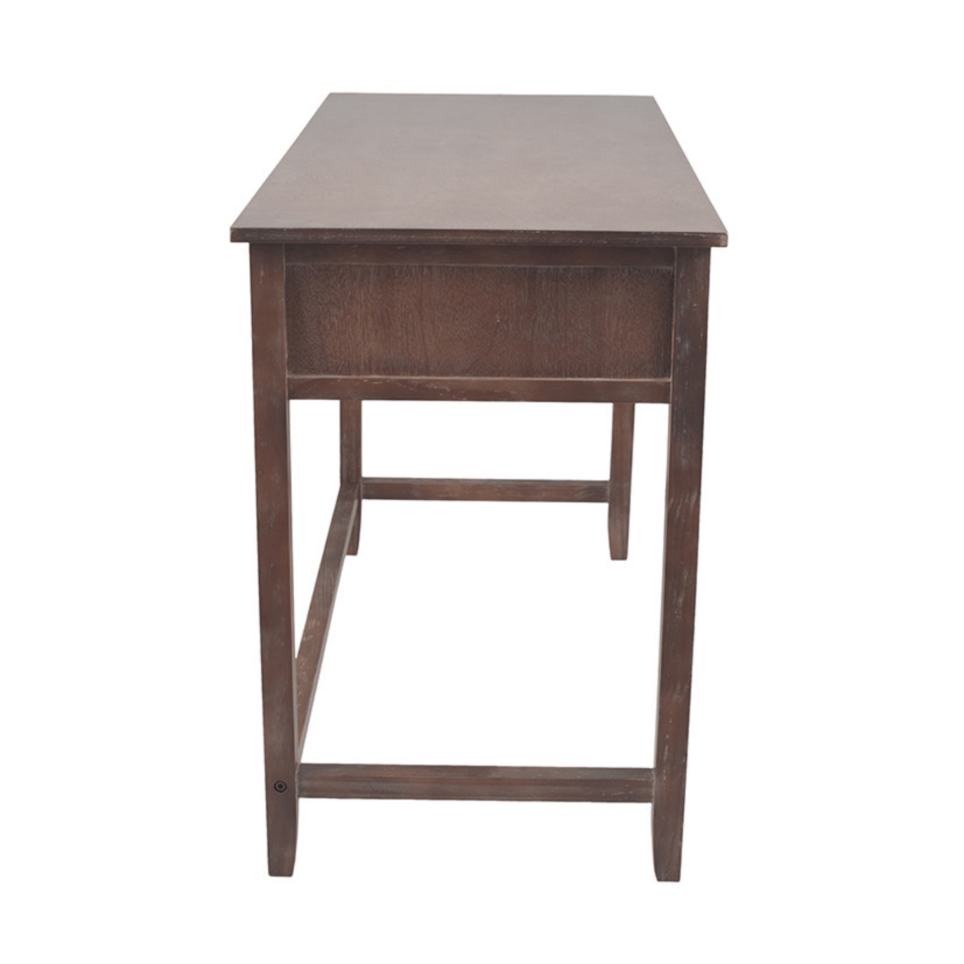 Pine Wood Multicoloured 3 Drawer Desk K/D - Cusack Lighting