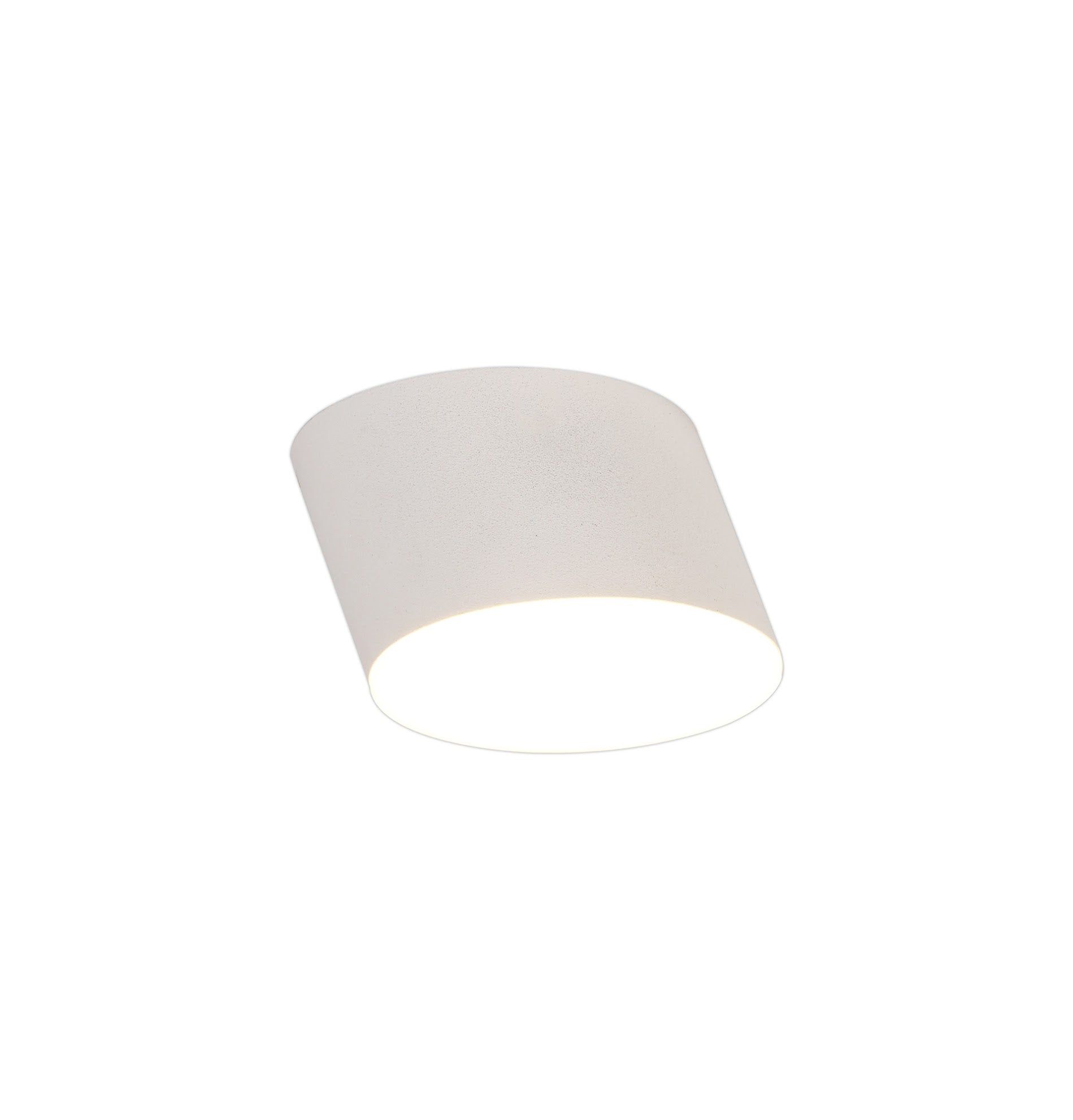Aibers Spotlight 10.5cm Round 1 x 10W LED, 3000K, 700lm, Sand White, 3yrs Warranty