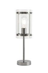 Aeiter Table Lamp, 1 Light E27, Antique Brass/Matt Black/Polished Chrome
