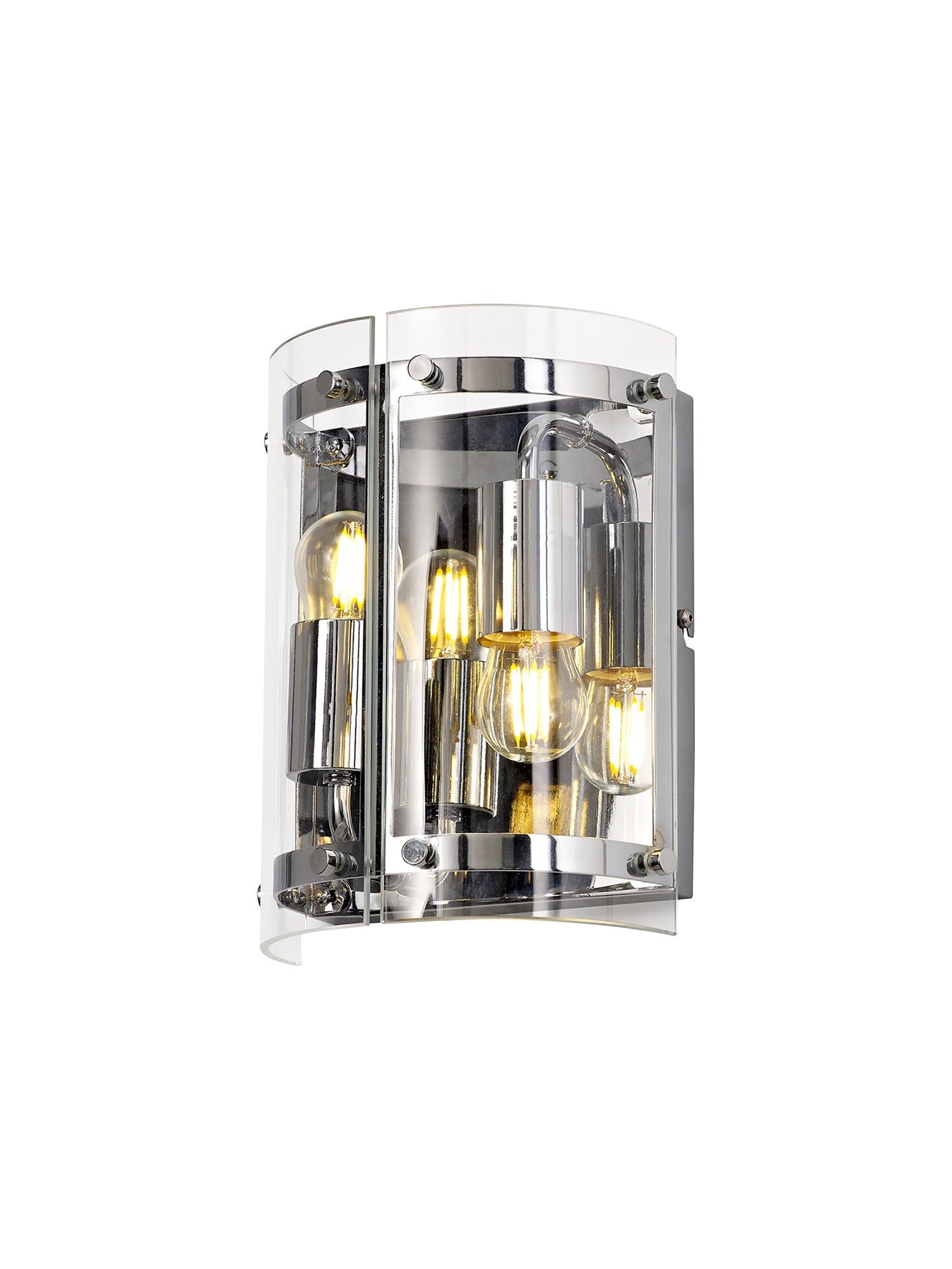 Aeiter Wall Light, 2 Light E27, Antique Brass