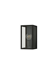 Privins Flush Wall Lamp, 1 x E27, IP54, Graphite Black, 2yrs Warranty