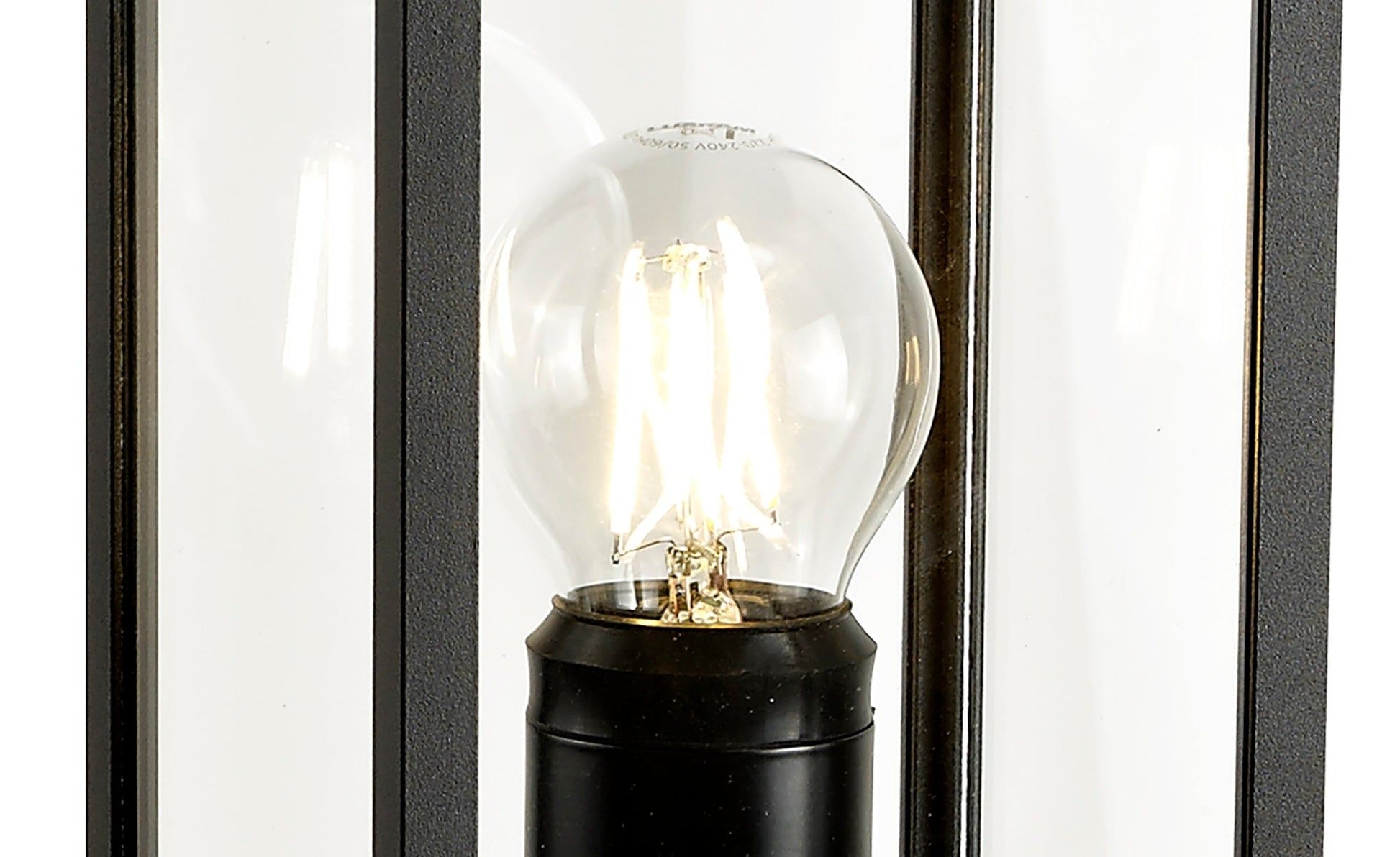 Privins Short/Tall Post, 1 x E27, IP54, Graphite Black, 2yrs Warranty
