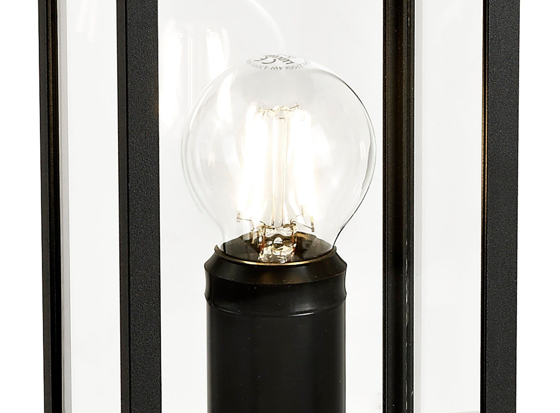 Privins Short/Tall Post, 1 x E27, IP54, Graphite Black, 2yrs Warranty