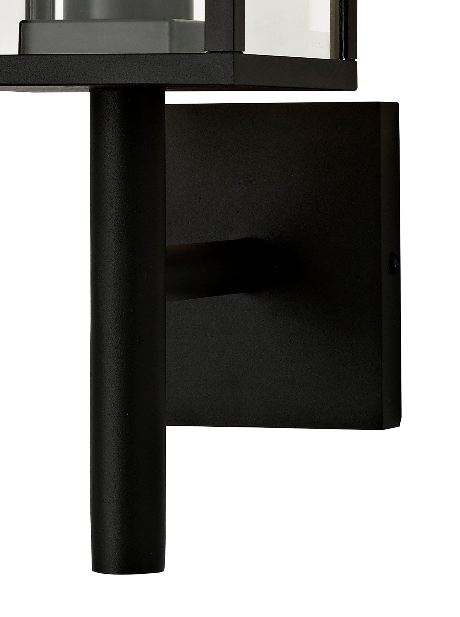 Privins Upward Wall Lamp, 1 x E27, IP54, Graphite Black, 2yrs Warranty