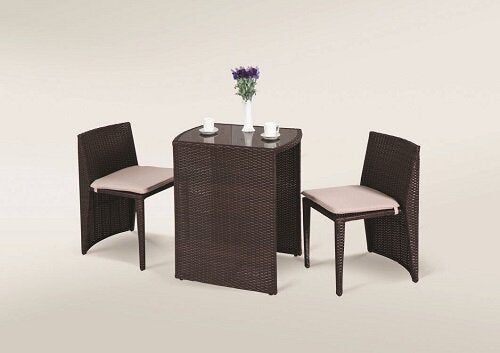 RATTAN 2 SEATER SET, MINI CUBE