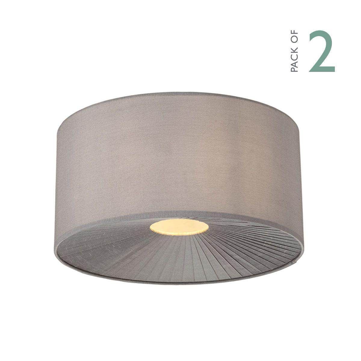 Rita Sold as 2Pk Non Elec Pendant Grey - Cusack Lighting