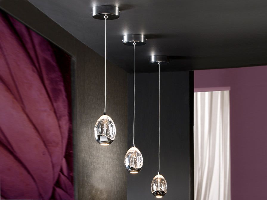 Rocio· 1 Led Lamp, Chrome, Gold
