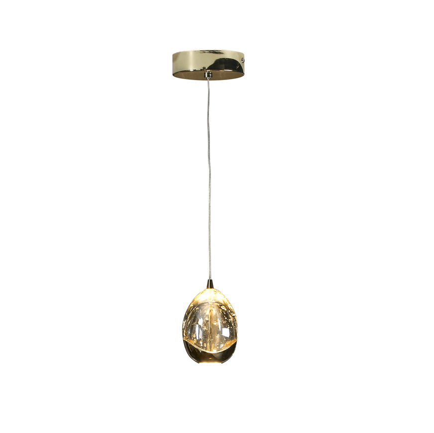 Rocio· 1 Led Lamp, Chrome, Gold - Cusack Lighting