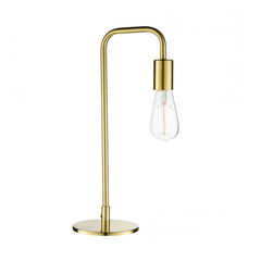 Cordoba Table Lamp Brushed Gold - Cusack Lighting