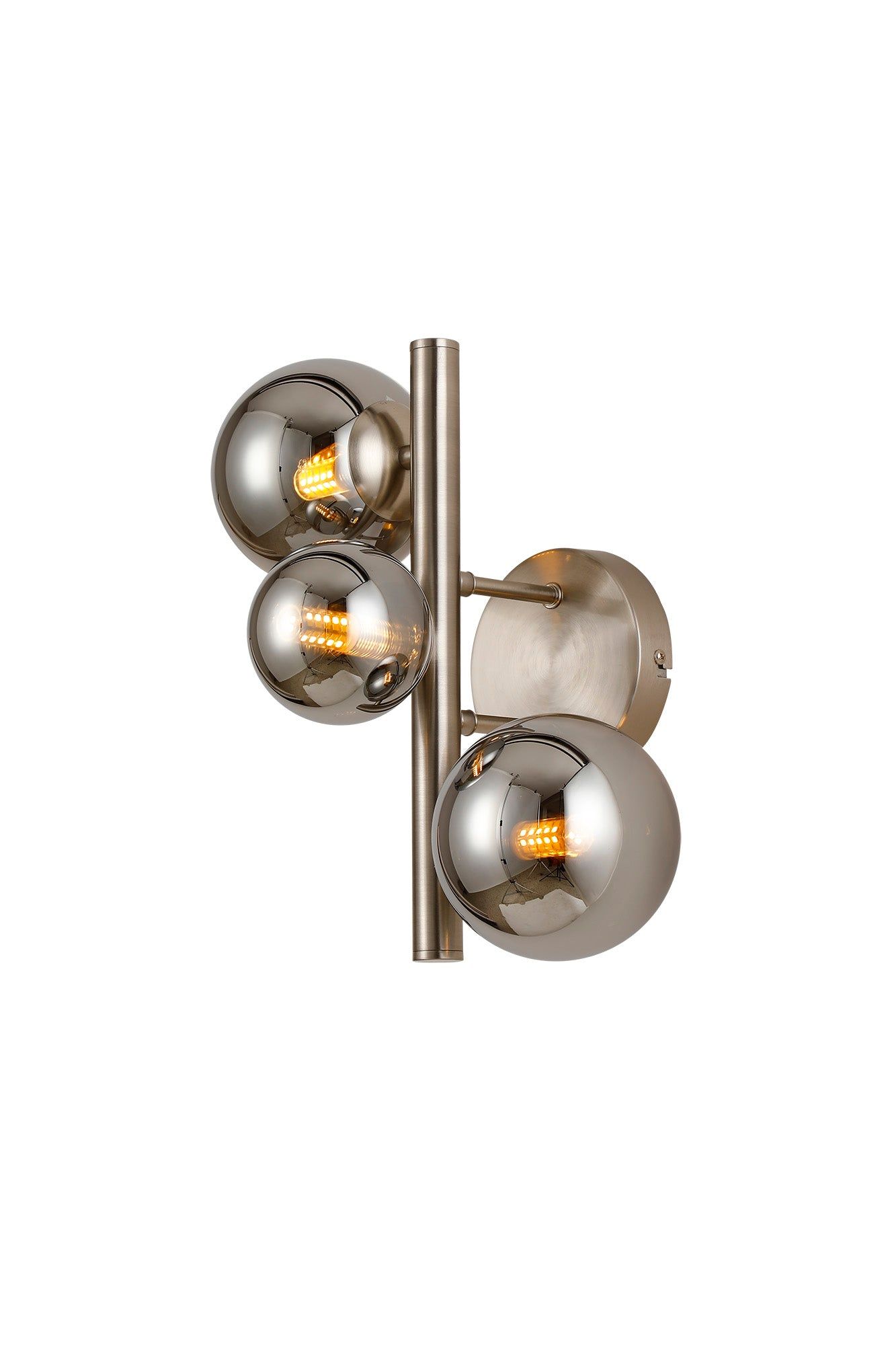 Austin Wall Light, 2Lt x G9, Satin Gold, Satin Nickel, Satin Black -Finish