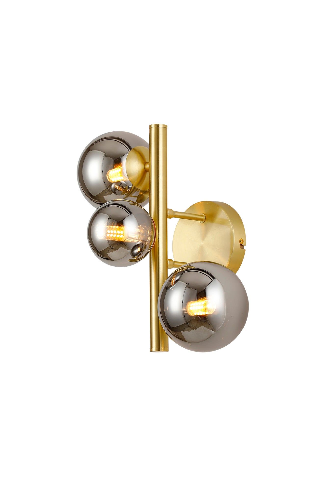 Austin Wall Light, 2Lt x G9, Satin Gold, Satin Nickel, Satin Black -Finish