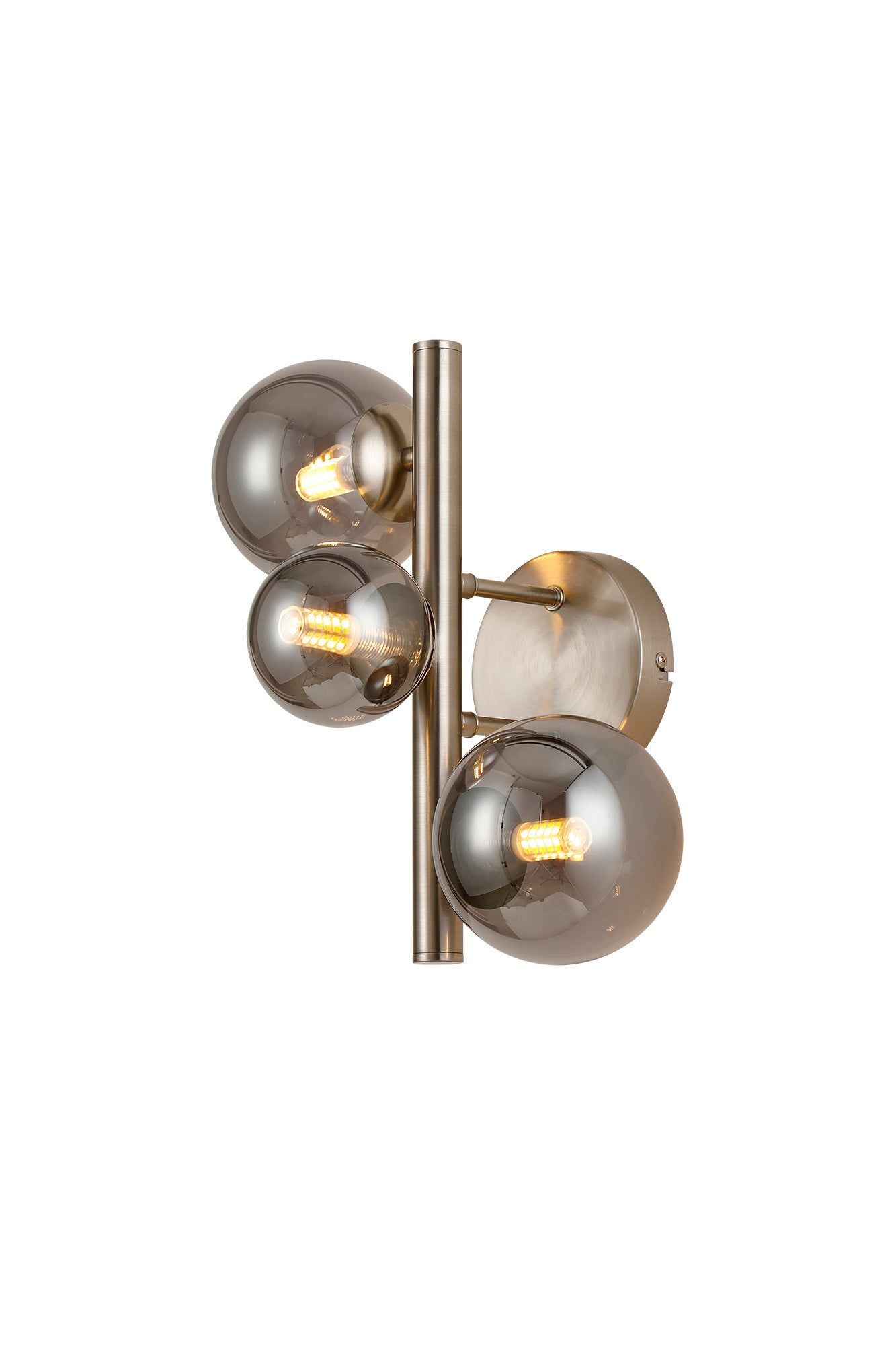 Austin Wall Light, 2Lt x G9, Satin Gold, Satin Nickel, Satin Black -Finish
