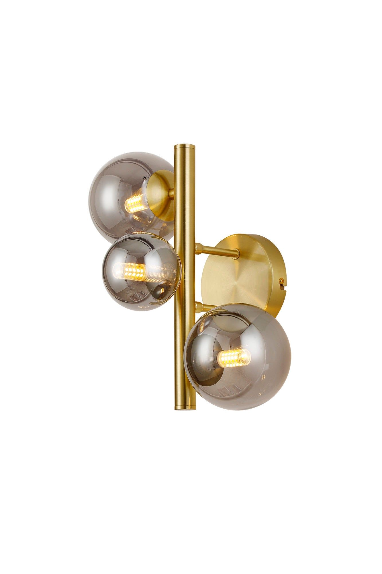 Austin Wall Light, 2Lt x G9, Satin Gold, Satin Nickel, Satin Black -Finish