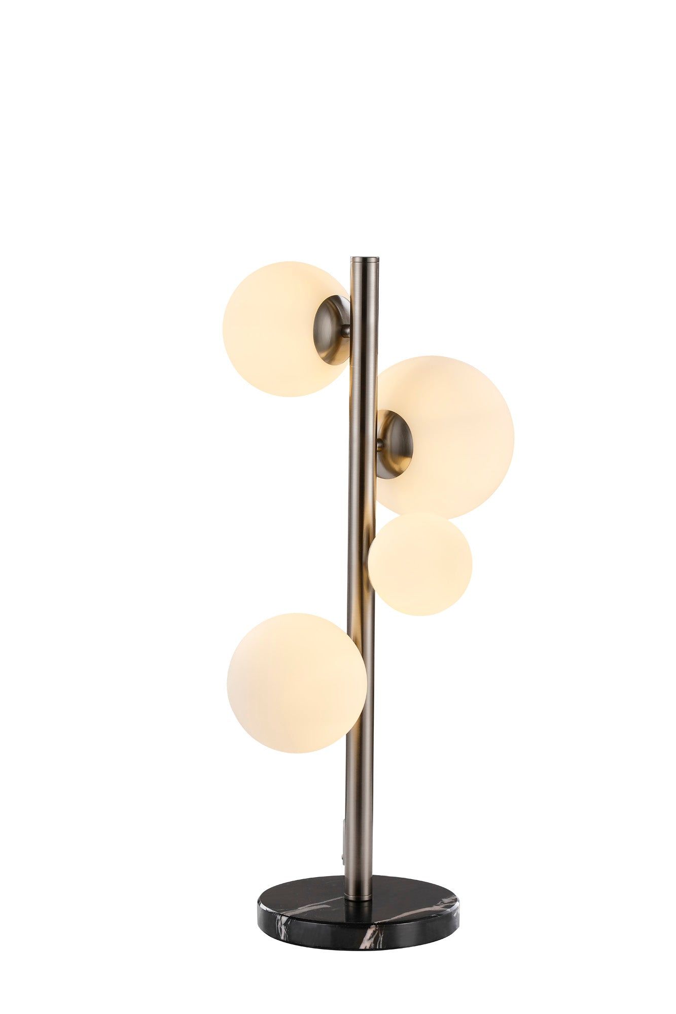 Seville 4 Lt Table Lamp, Gold/Black/Nickel - Various Shade Finishes - Cusack Lighting
