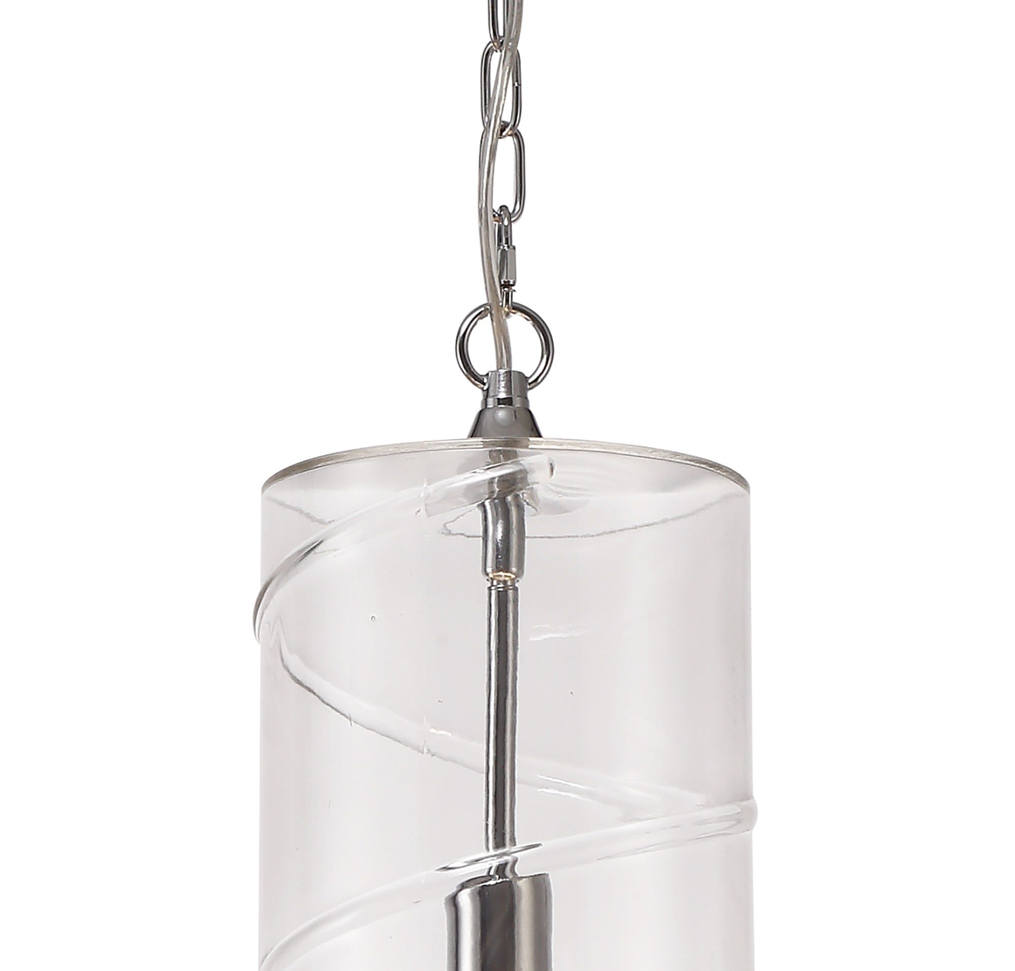 Shauna Pendant, 1 Light E27, Antique Brass/Amber,  Matt Black/Smoked,  Matt Black/Smoked