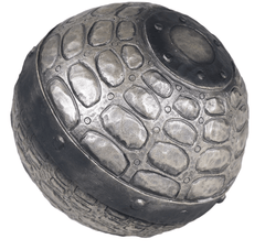 Silver Patterned Ball