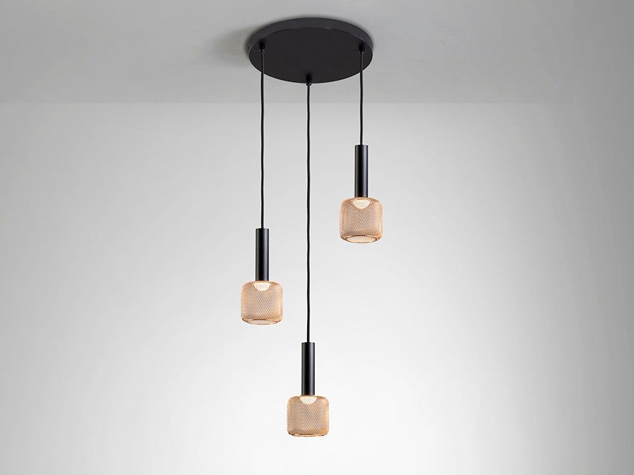 Sincro Cluster 3lt Matt Black/Gold-Finish