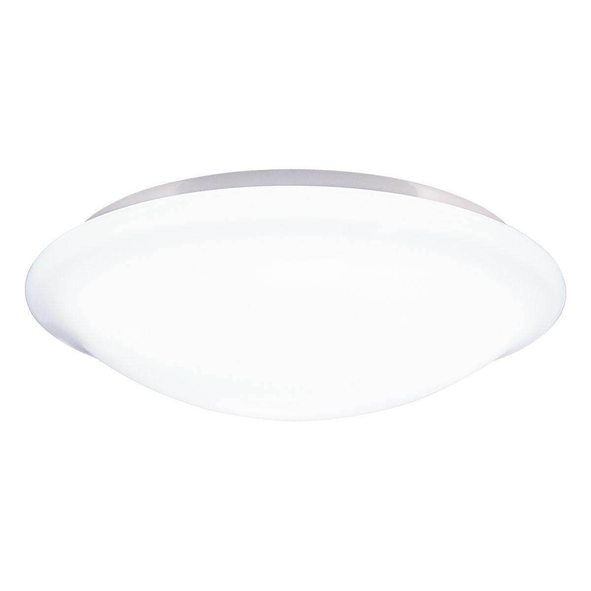 Dar Skye Round White Acrylic Flush IP44 - Cusack Lighting