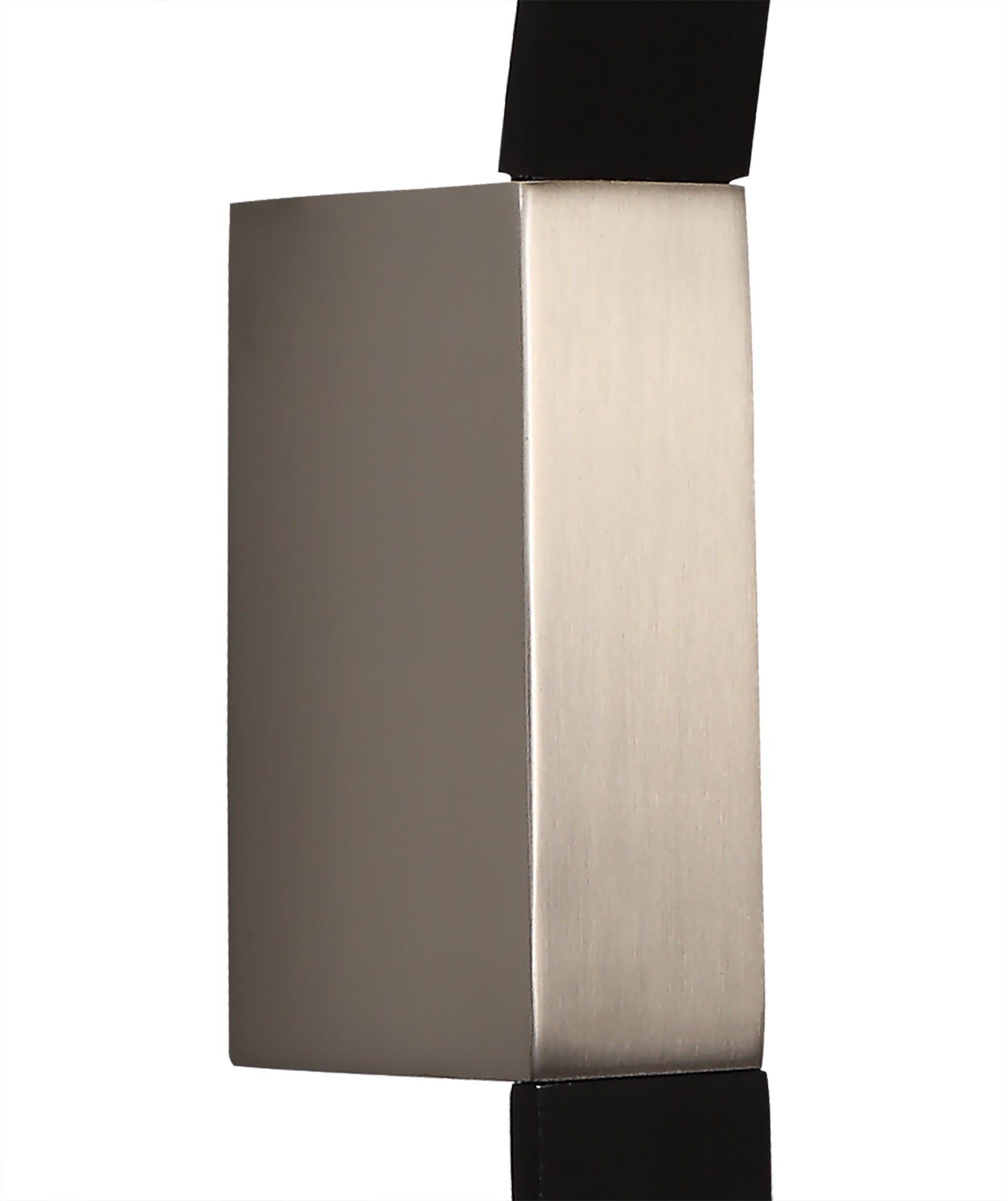 Soisant Wall Lamp, 1 x 8W LED, 3000K, 560lm, Sand Black/Satin Nickel, 3yrs Warranty