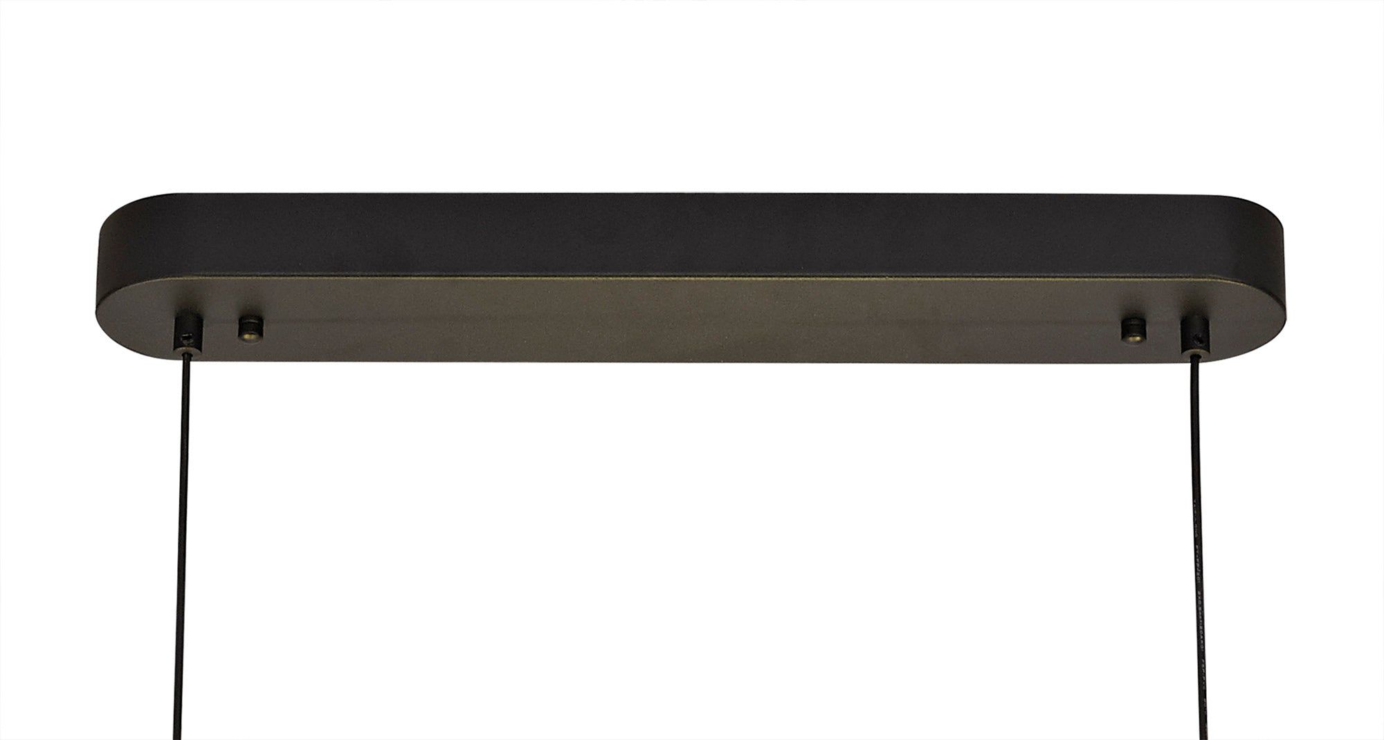 Sovera Linear Pendant Medium/Large , Sand Black, Gold, 3yrs Warranty