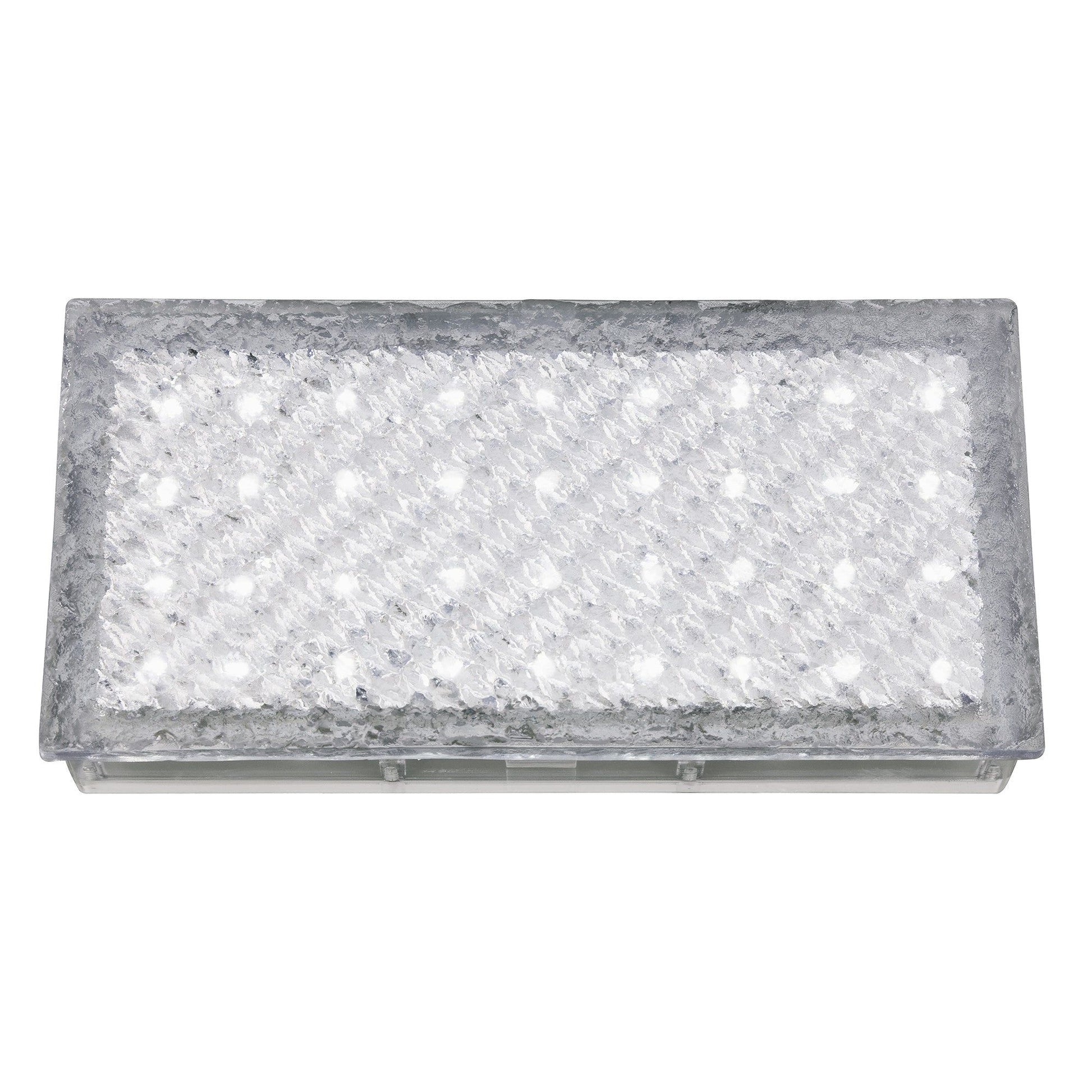 STAINLESS STEEL IP68 16 LED RECESSED RECTANGULAR WALKOVER WITH WHITE LED LIGHT - Cusack Lighting