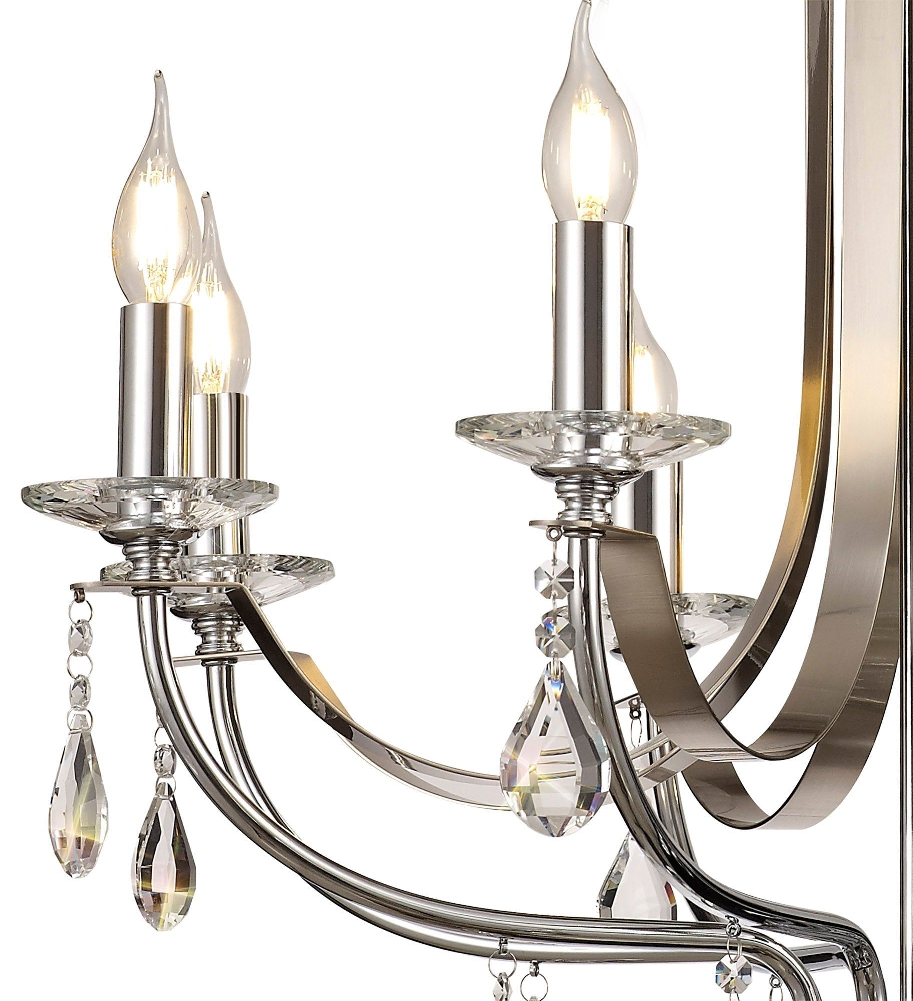 Stoke 3/5/8/12Lt Pendant, Matt Black/Antique Brass/Khaki