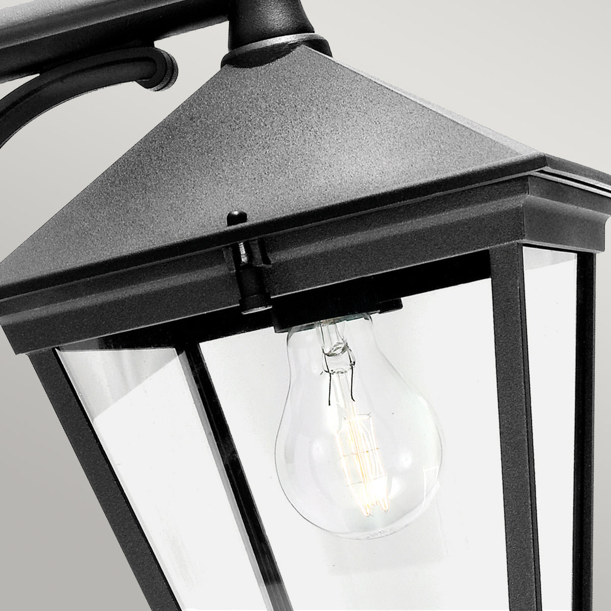 Turin 1 Light Medium/Large Down/Up Wall Lantern - Black