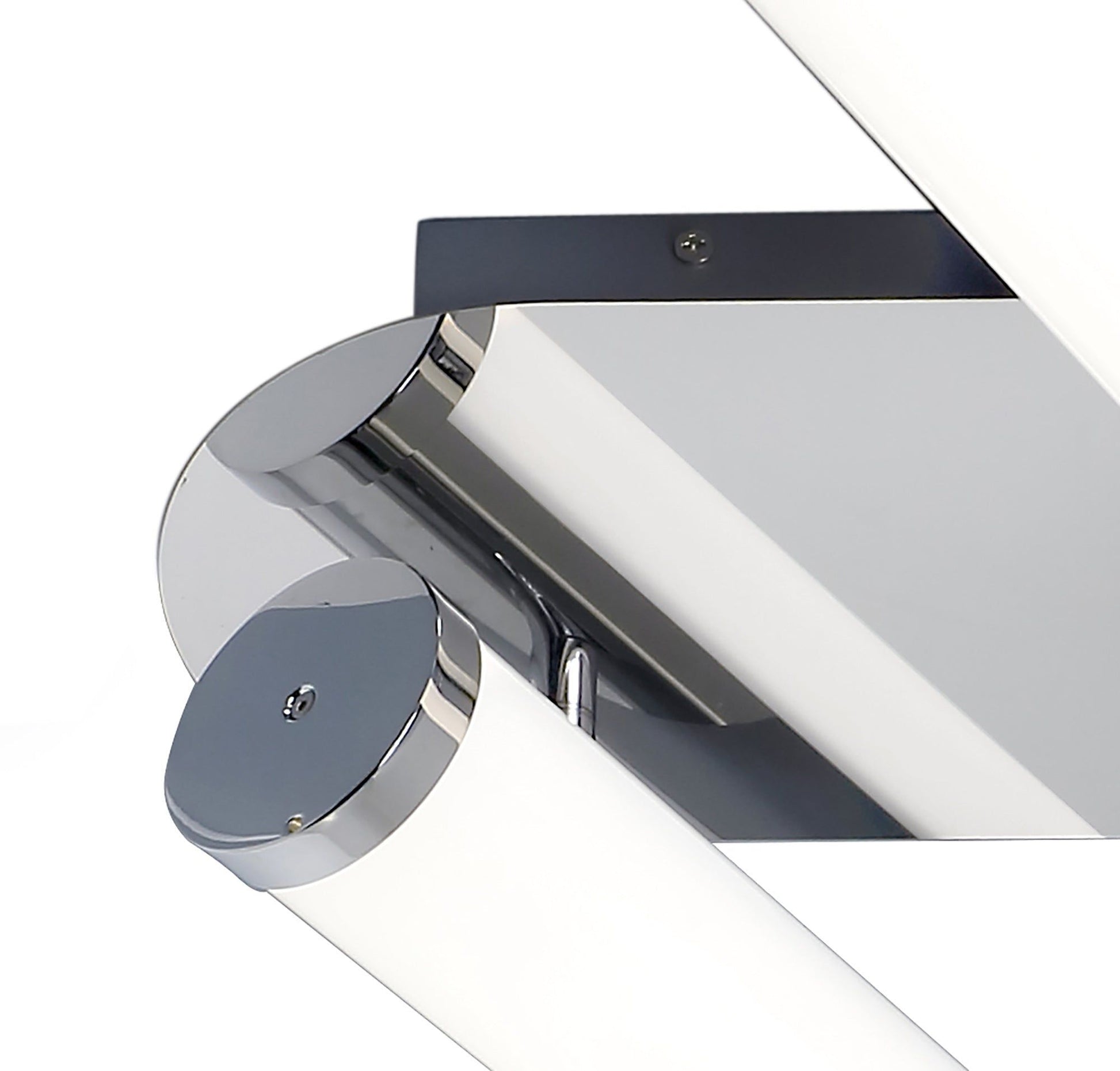 Hestioid Ceiling Lamp, 2 x 9W LED, 4000K, 1153lm, IP44, Polished Chrome, 3yrs Warranty