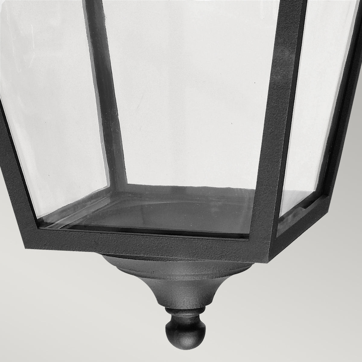 Turin 1 Light Medium/Large Down/Up Wall Lantern - Black