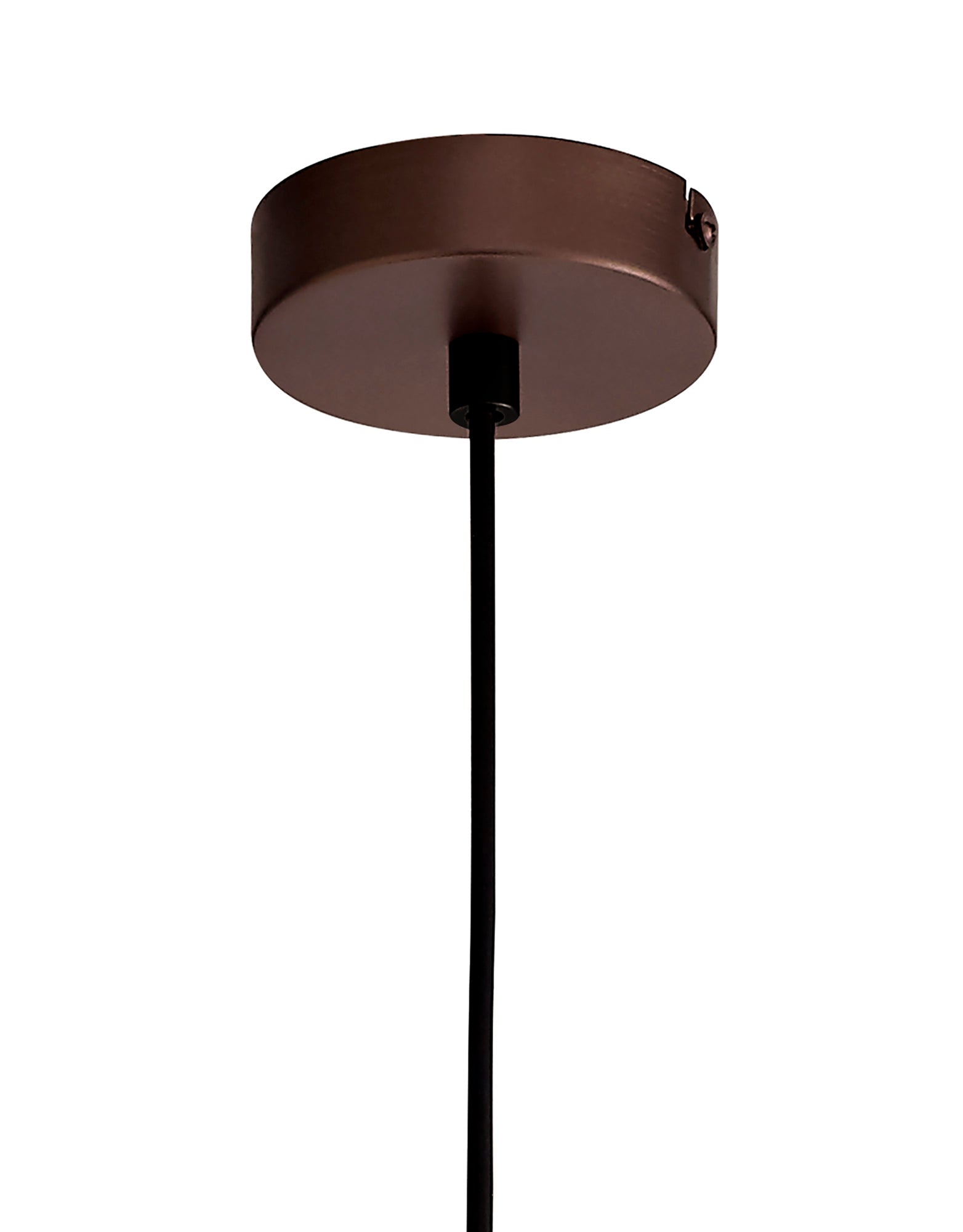 Manitoba Single Pendant, 1 Light Adjustable E27, Antique Bronze