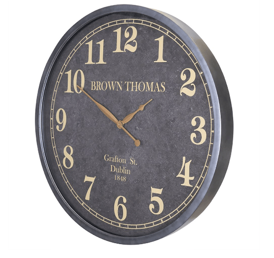 Timothy Metal Wall Clock