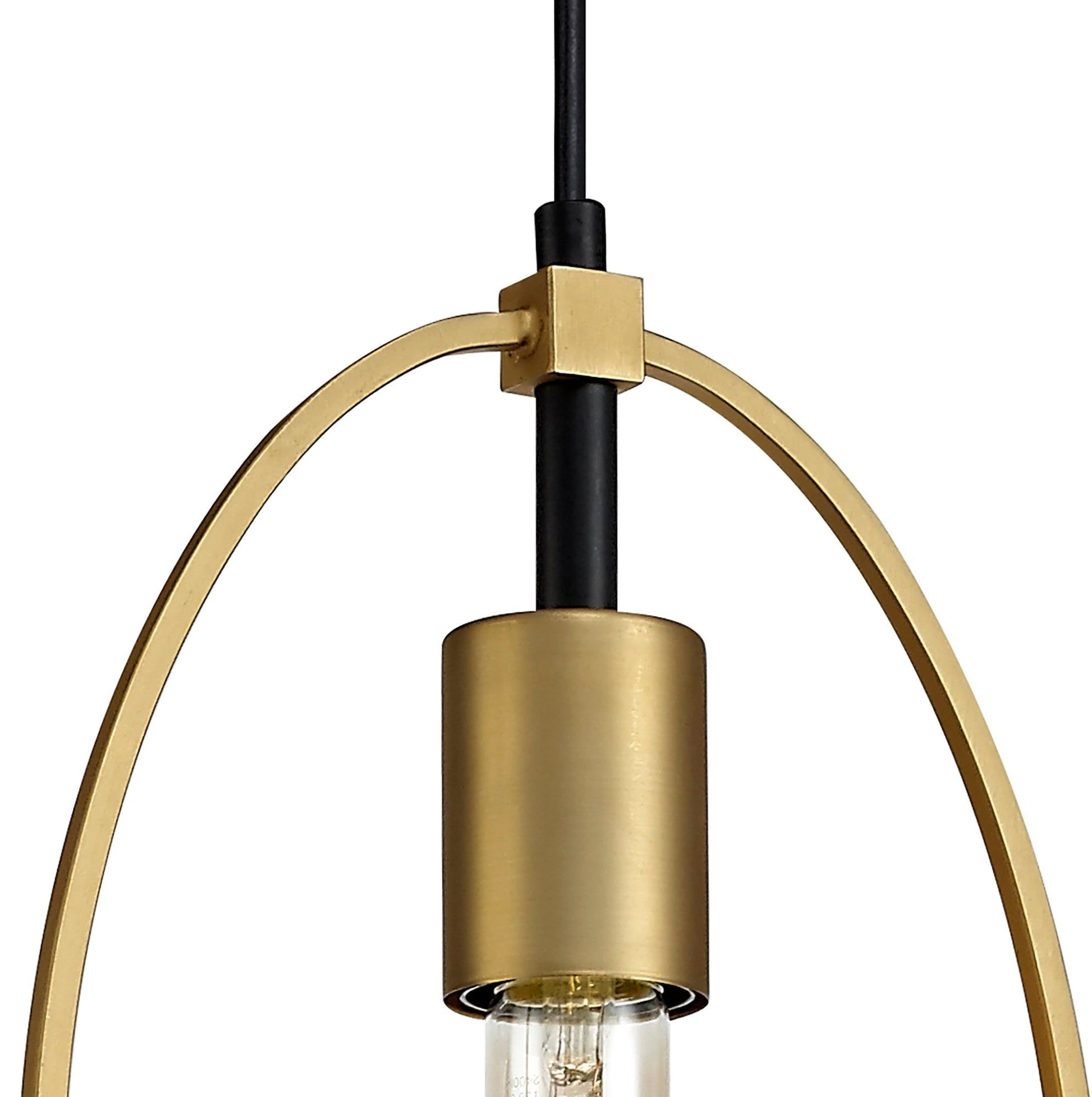 Topea Single Large Circle Pendant, 1 Light E27