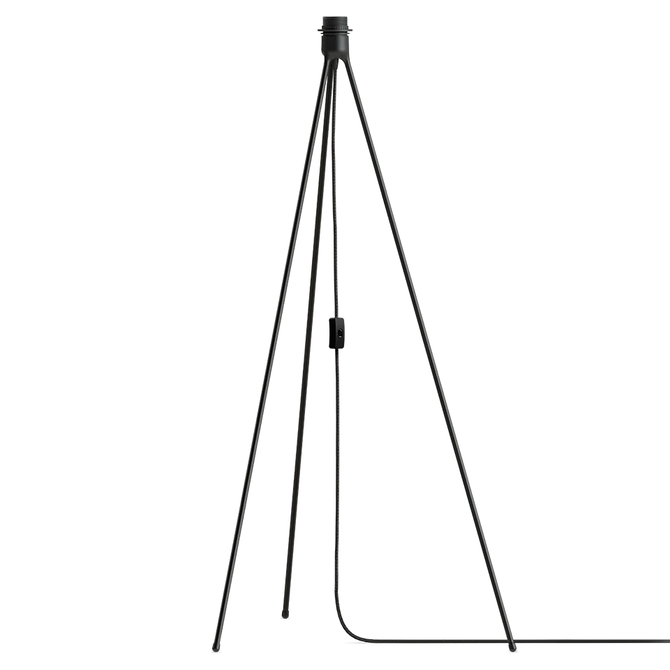 Tripod Floor Light - Black 