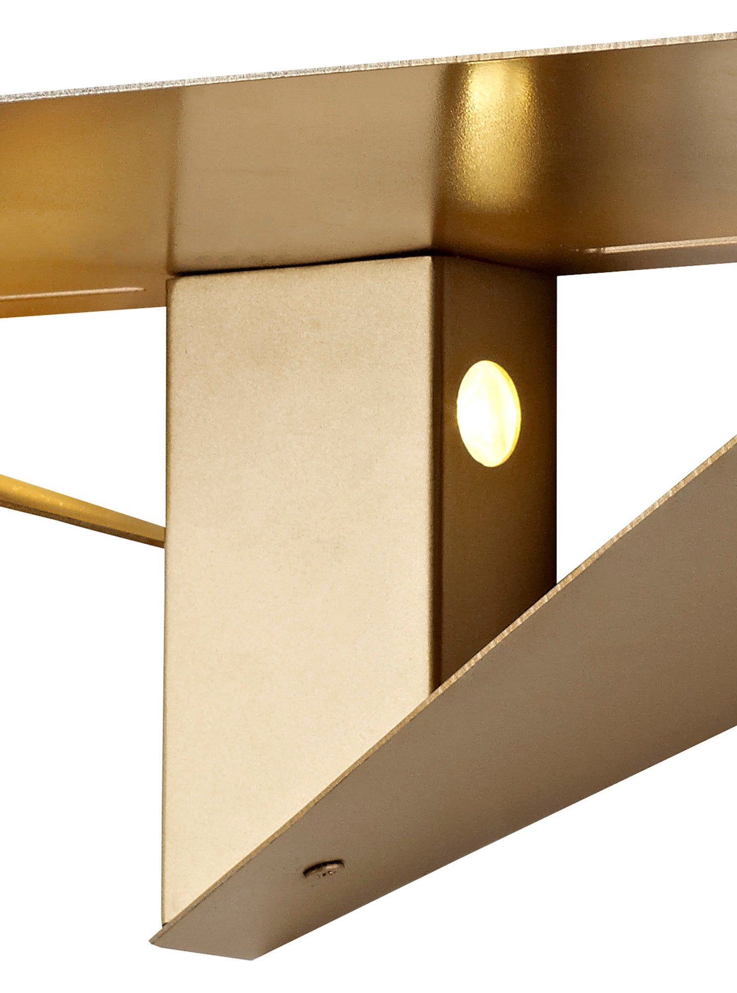 Shoatner Wall Lamp, 2 x 3W LED, 3000K, 238lm, Gold Painted, 3yrs Warranty