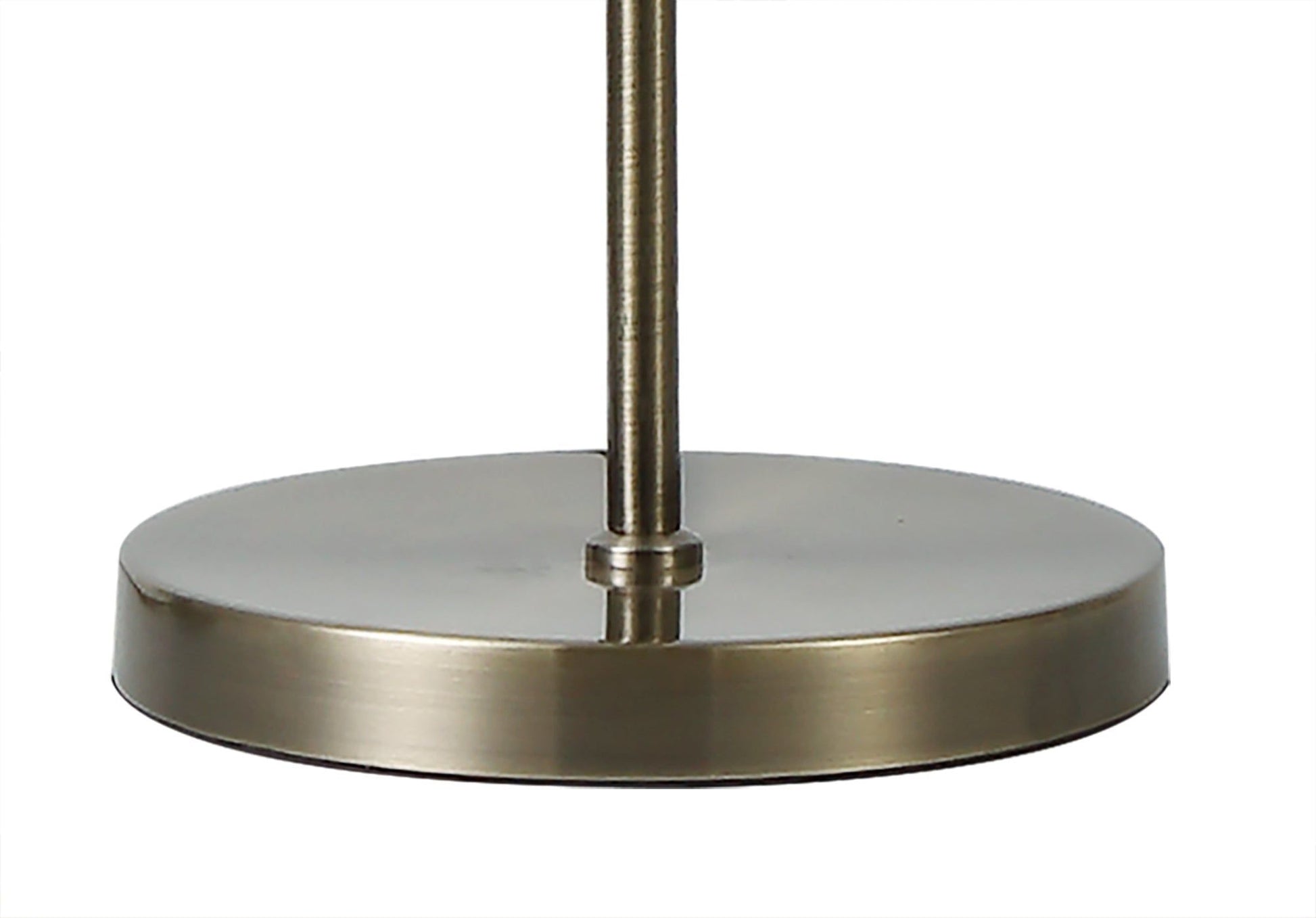 Triumphant Floor Lamp, 3 x G9, Antique Brass/Smoked & Amber Glass
