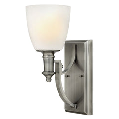 Truman 1Lt Wall Light - Antique Nickel Finish