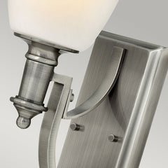 Truman 1Lt Wall Light - Antique Nickel Finish