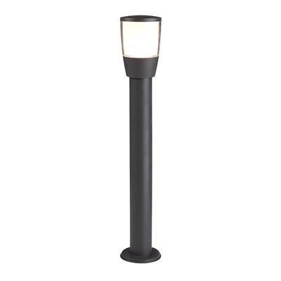 TUCSON 90CM OUTDOOR POST-ALUMINIUM, GREY & POLYCARBON,IP44 Item No. 0598-900GY