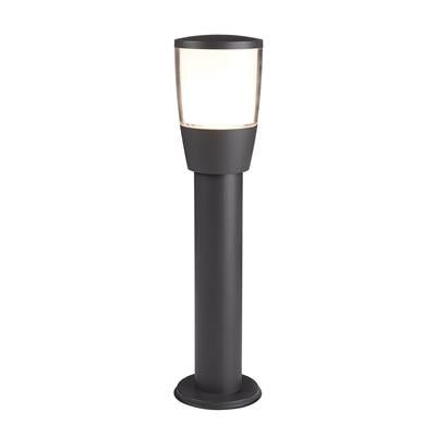 TUCSON 90CM OUTDOOR POST-ALUMINIUM, GREY & POLYCARBON,IP44 Item No. 0598-900GY