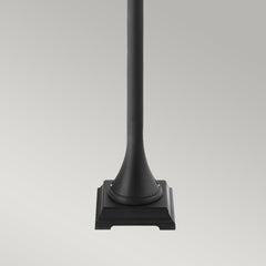 Turin 1 Light Pillar - Black - Cusack Lighting